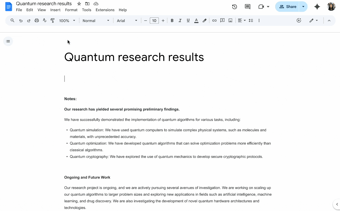 google docs gemini vorlesen 2