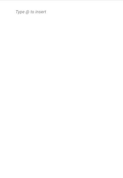 google docs insert menu
