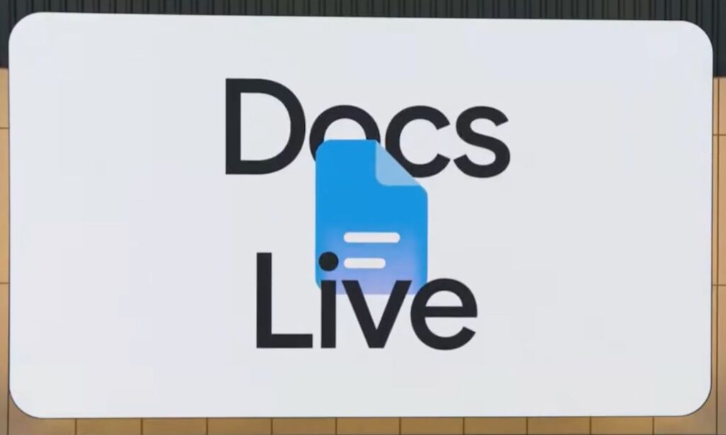 google docs live