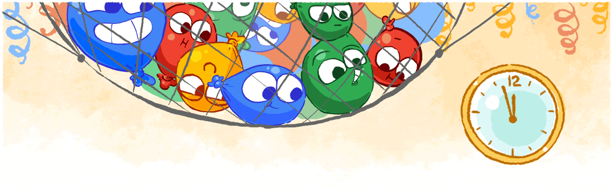 google doodle silvester 2016