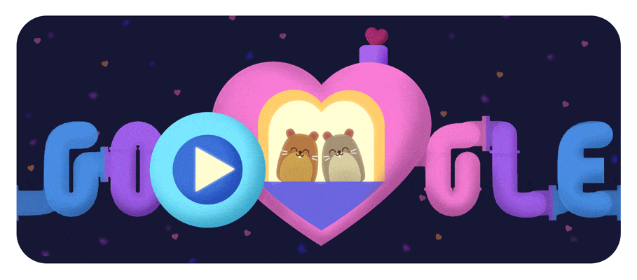 google doodle valentinstag