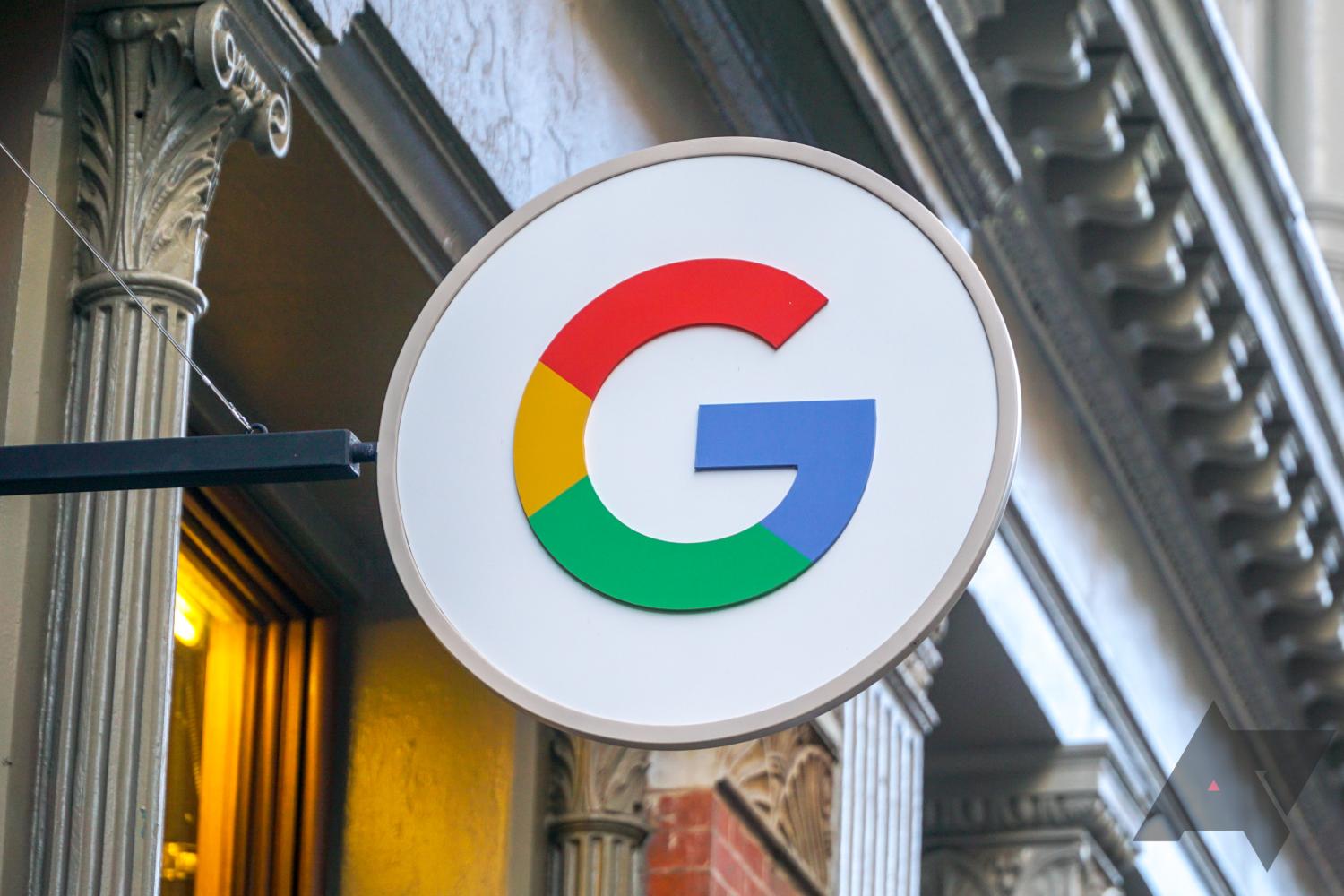 Google präsentiertes Store-Logo