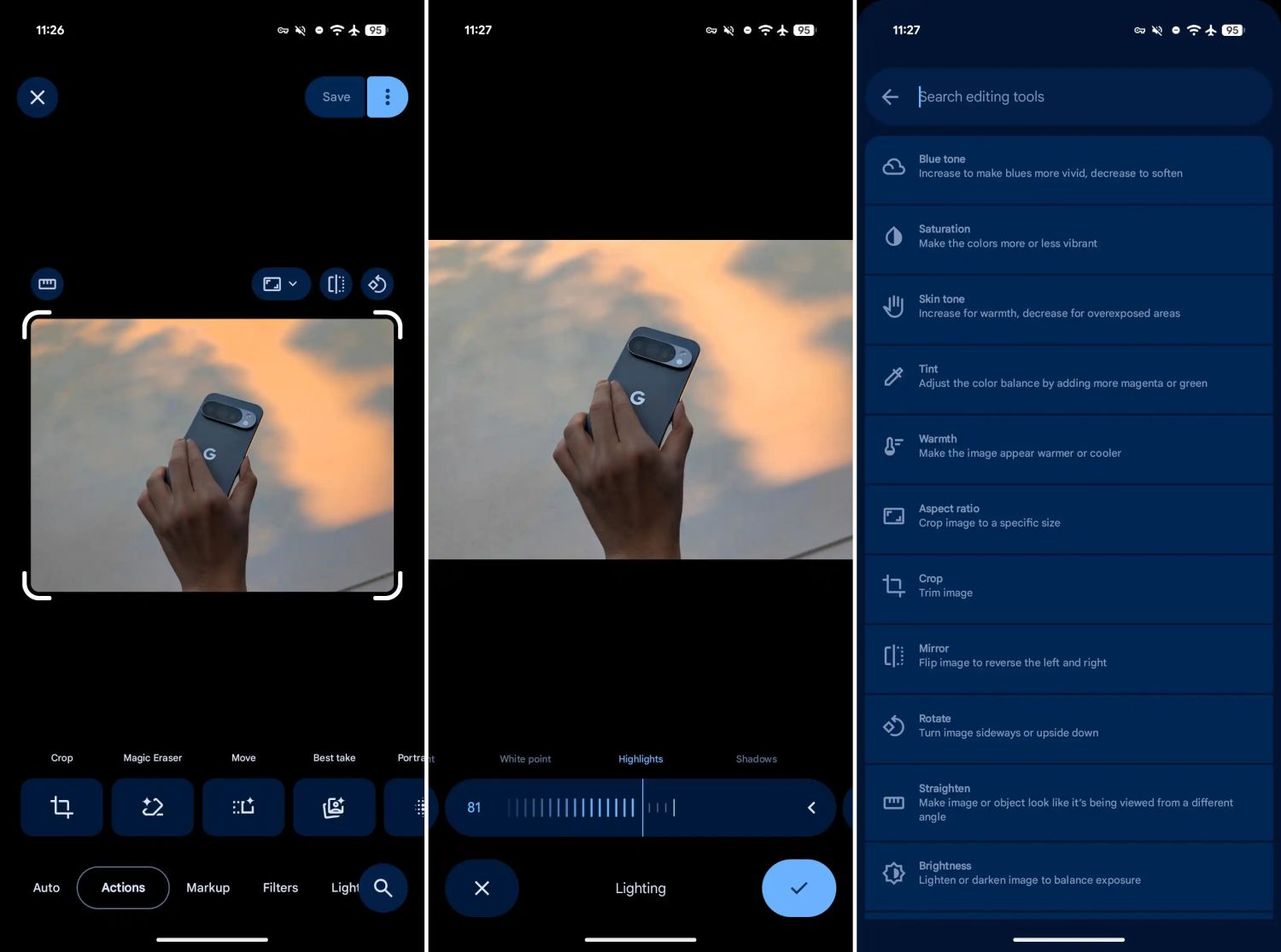 google fotos bildbearbeitung neu