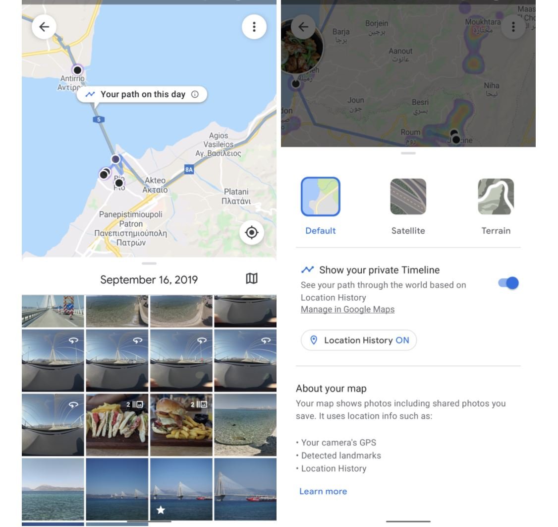 google fotos maps karte detail