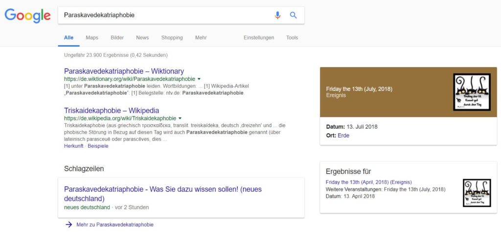 google freitag der 13