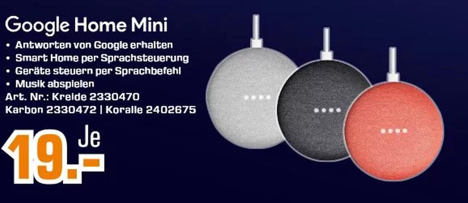 google home mini aktion saturn