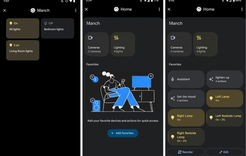 Android 14 Noch mehr Smart HomeKontrollen auf dem Sperrbildschirm