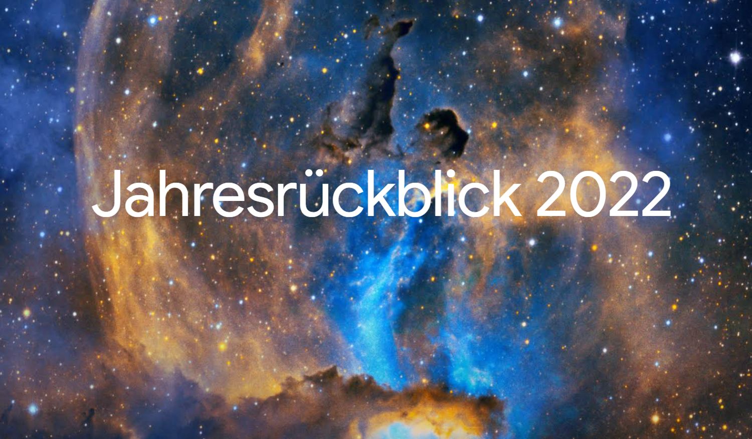 google jahresrückblick 2022
