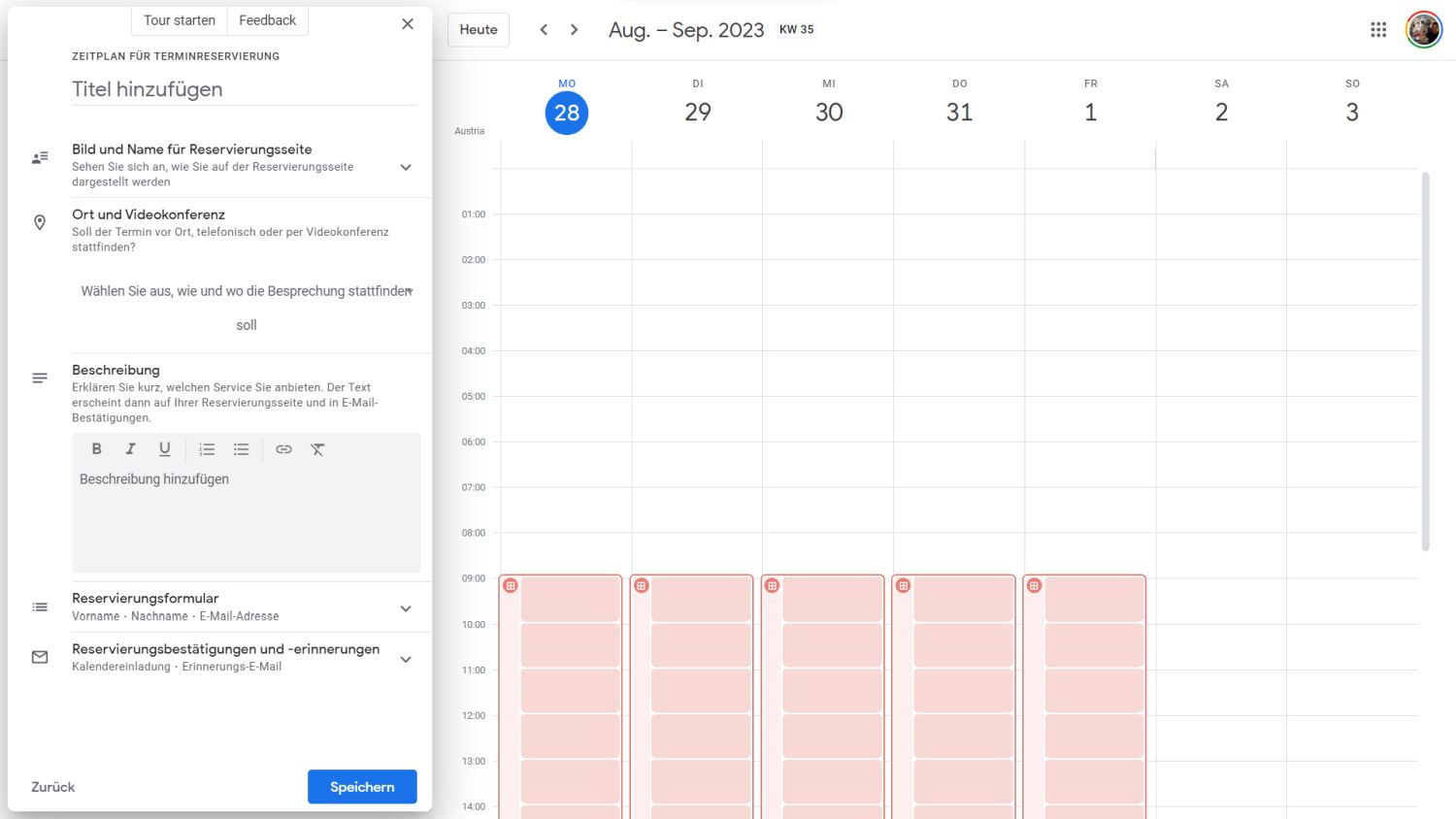 google kalender terminplan 2