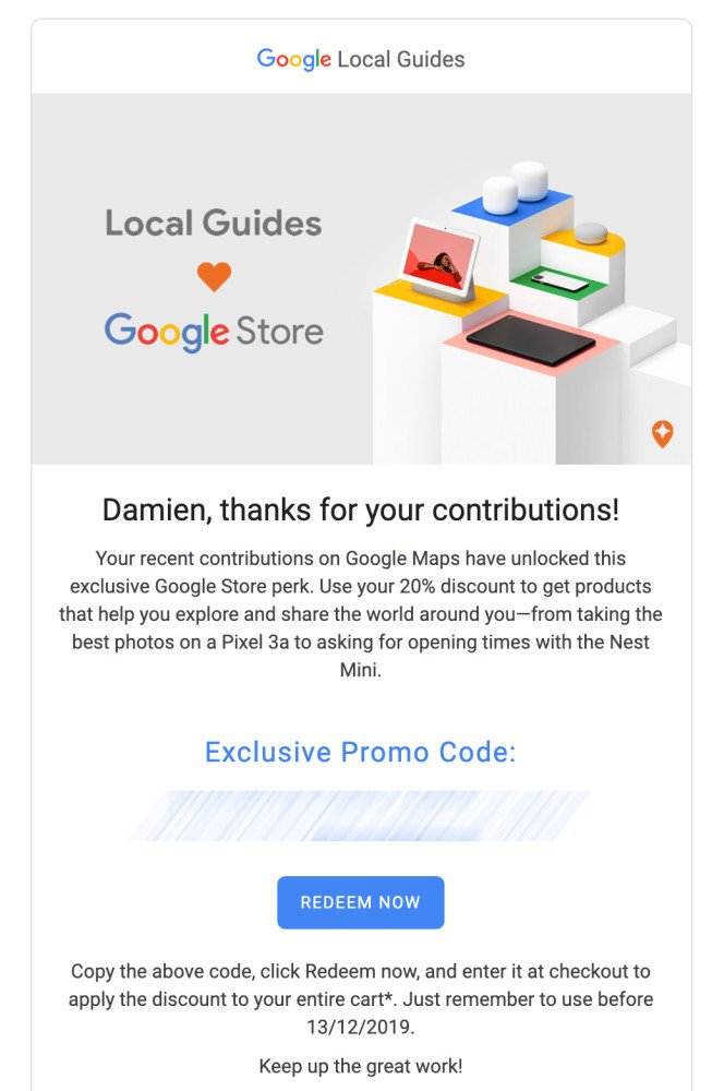google local guides contributions