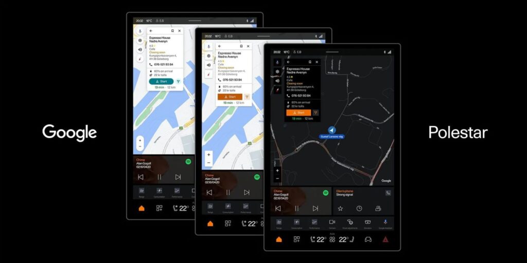 Google Maps im Auto: Angepasste Oberfläche kommt - die Automotive ...