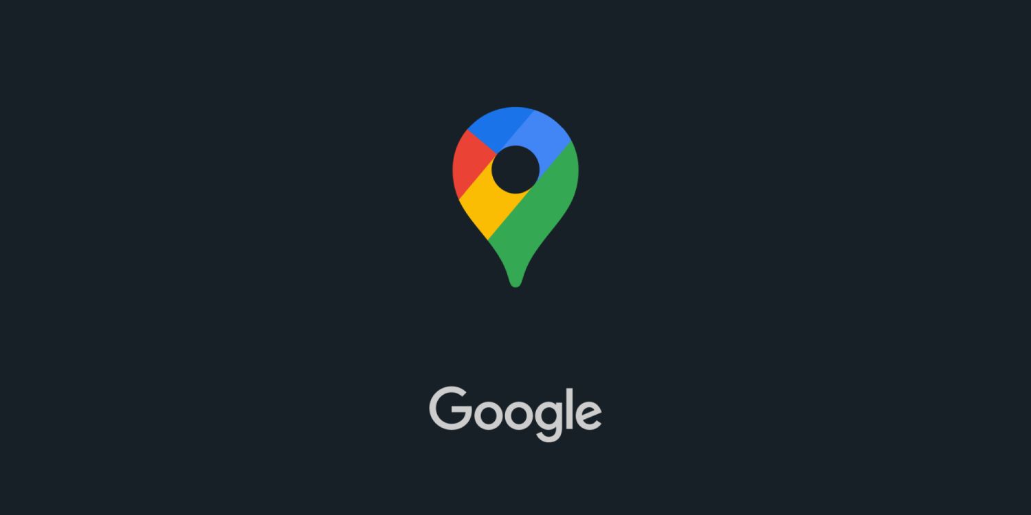 google maps dark logo