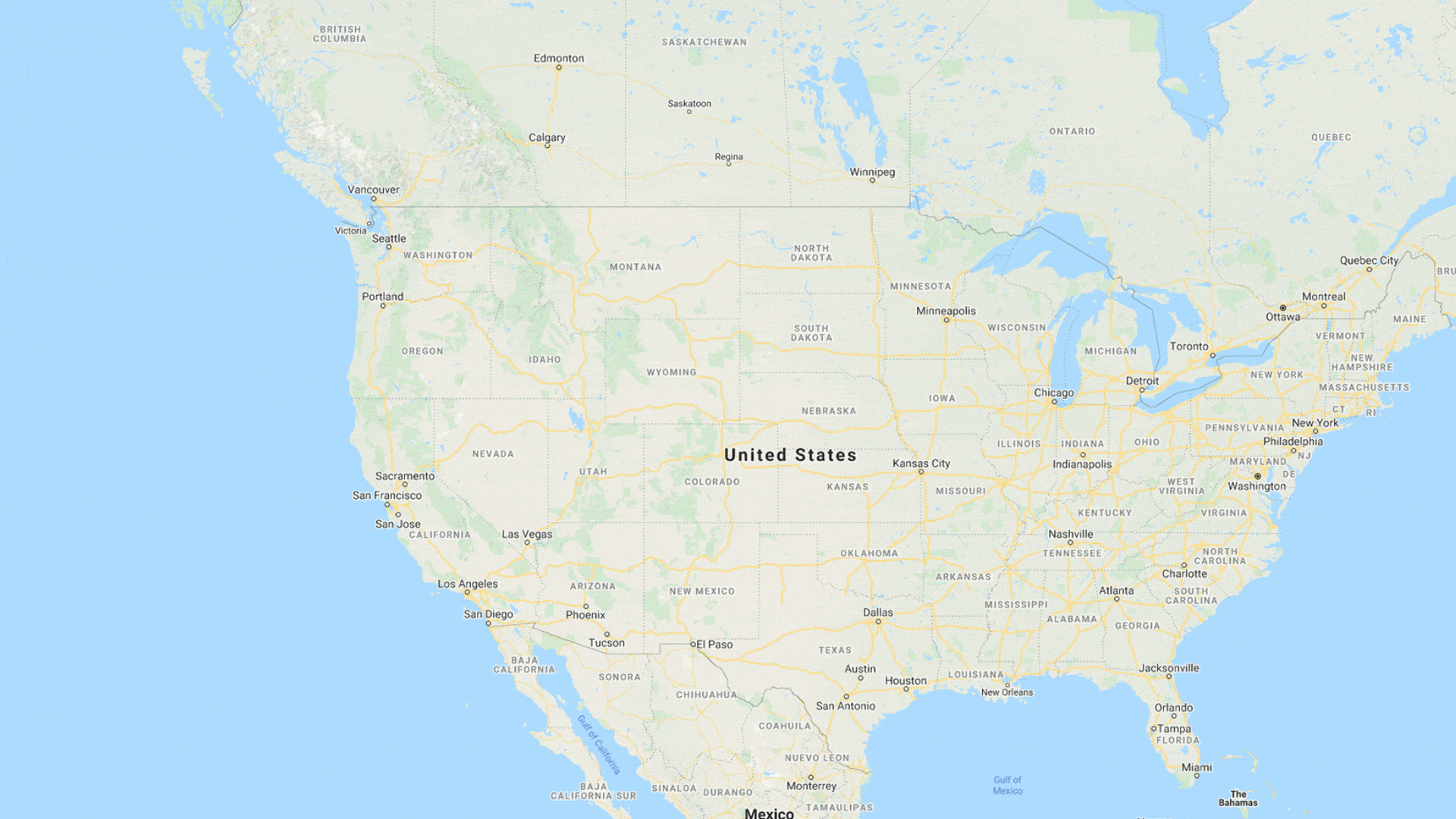 google maps design usa