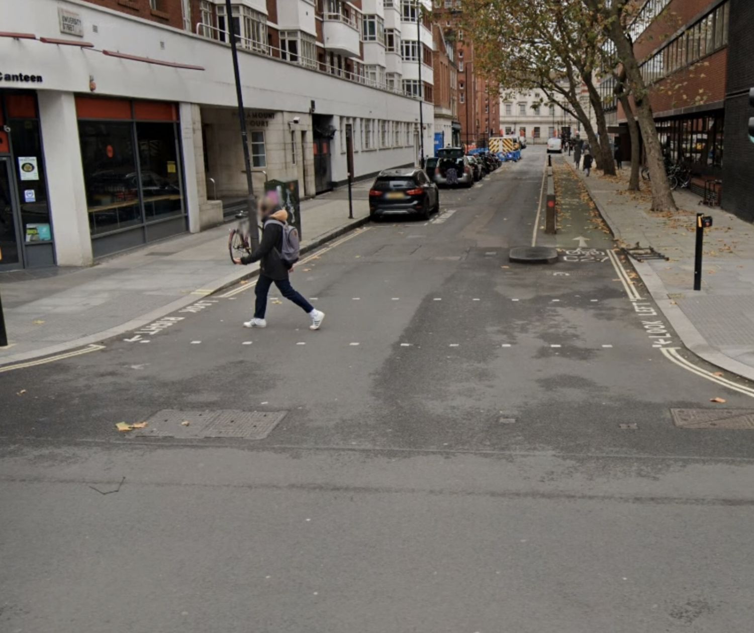 google maps fussgaenger london