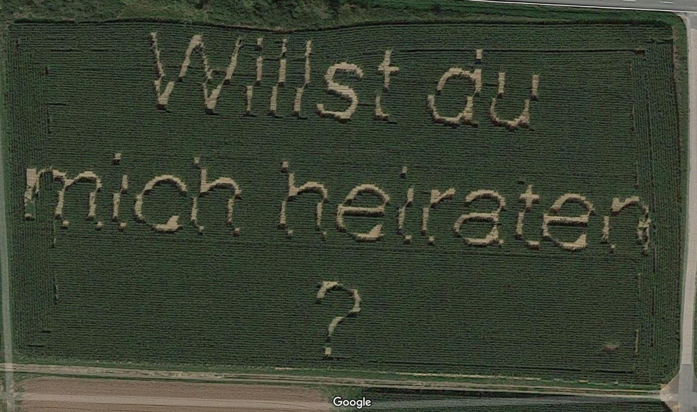 google maps heiraten