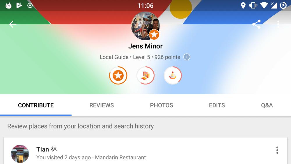 google maps local guides profile