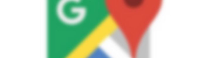 google maps logo blur