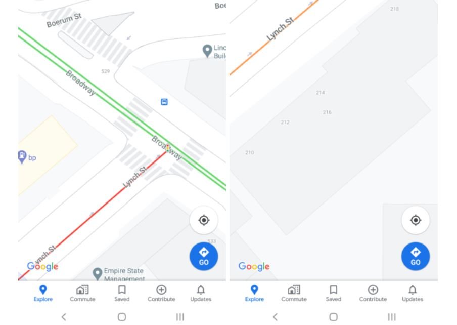 Google Maps neue Verkehrsinformationen