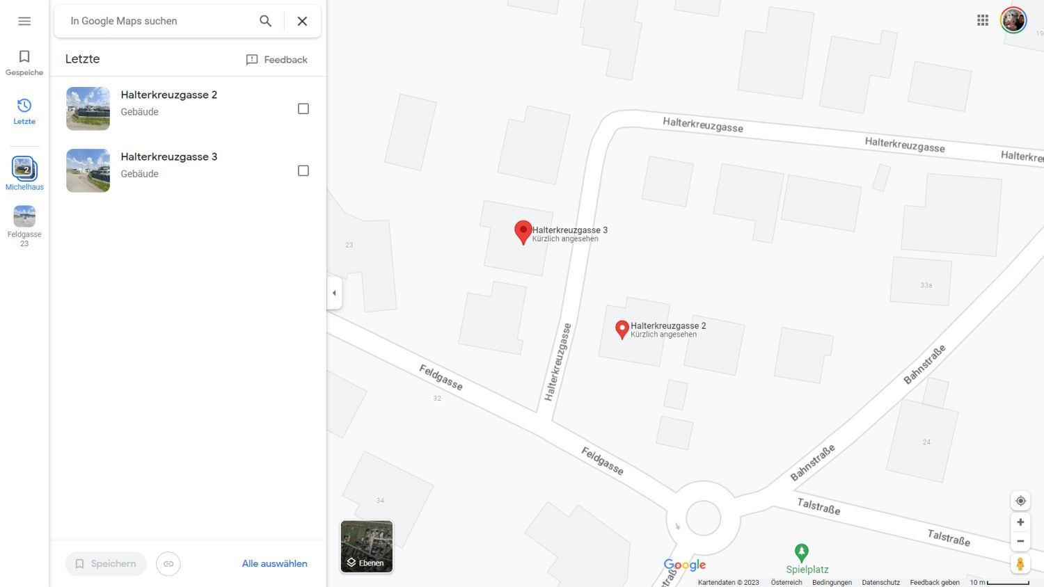 google maps neues design