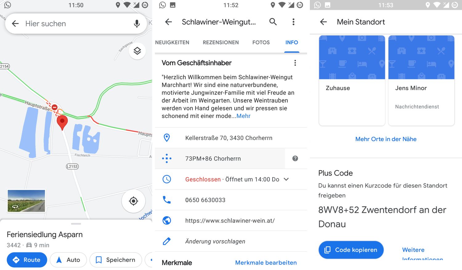 google maps plus codes menu