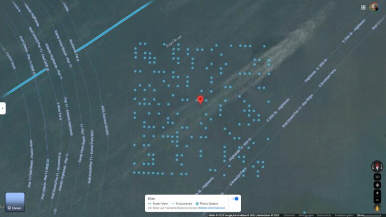 Google Maps Entdeckung: Mysteriöser QR-Code sorgt für Rätselraten - so ...