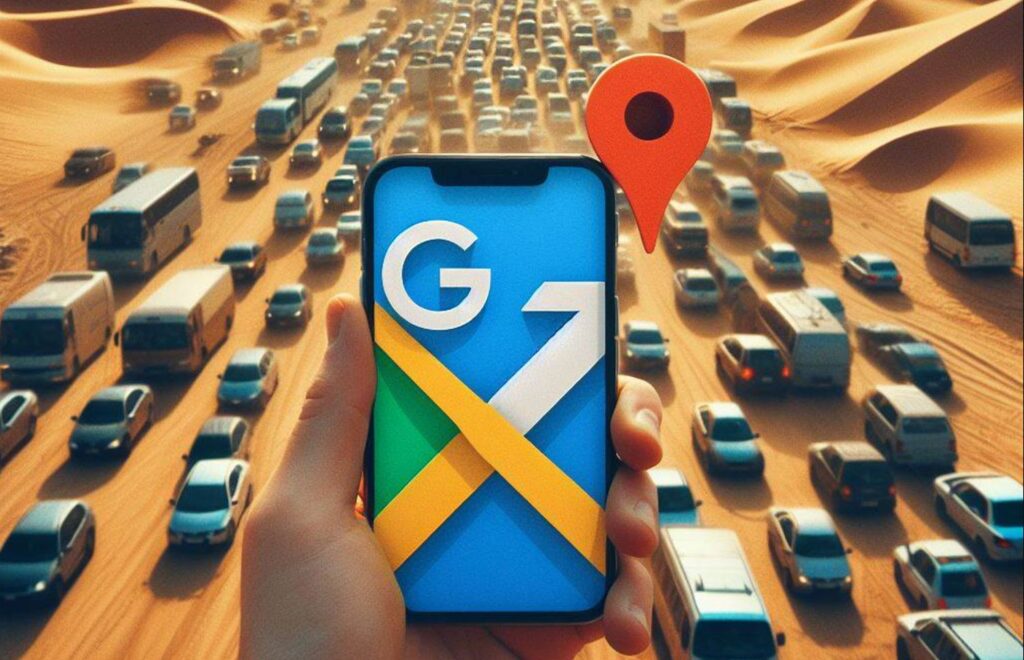 Google Maps Navigation schickt Autofahrer in die Wüste - Dutzende ...