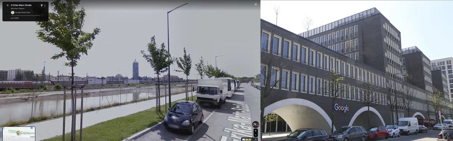 google maps streetview büro münchen