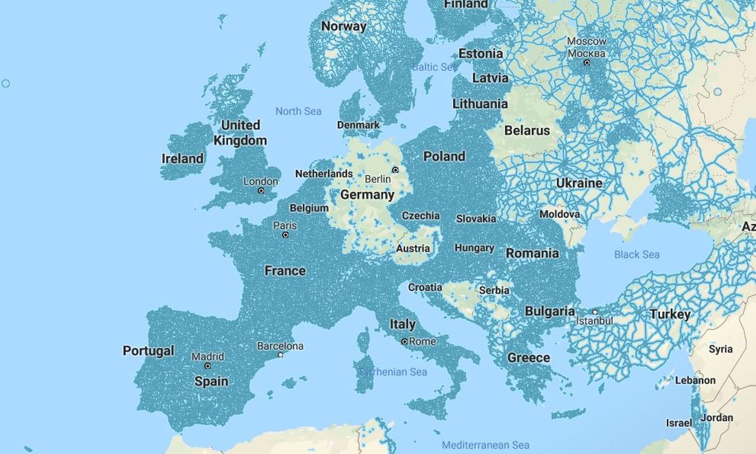 Google Maps Streetview Europa Deutschland