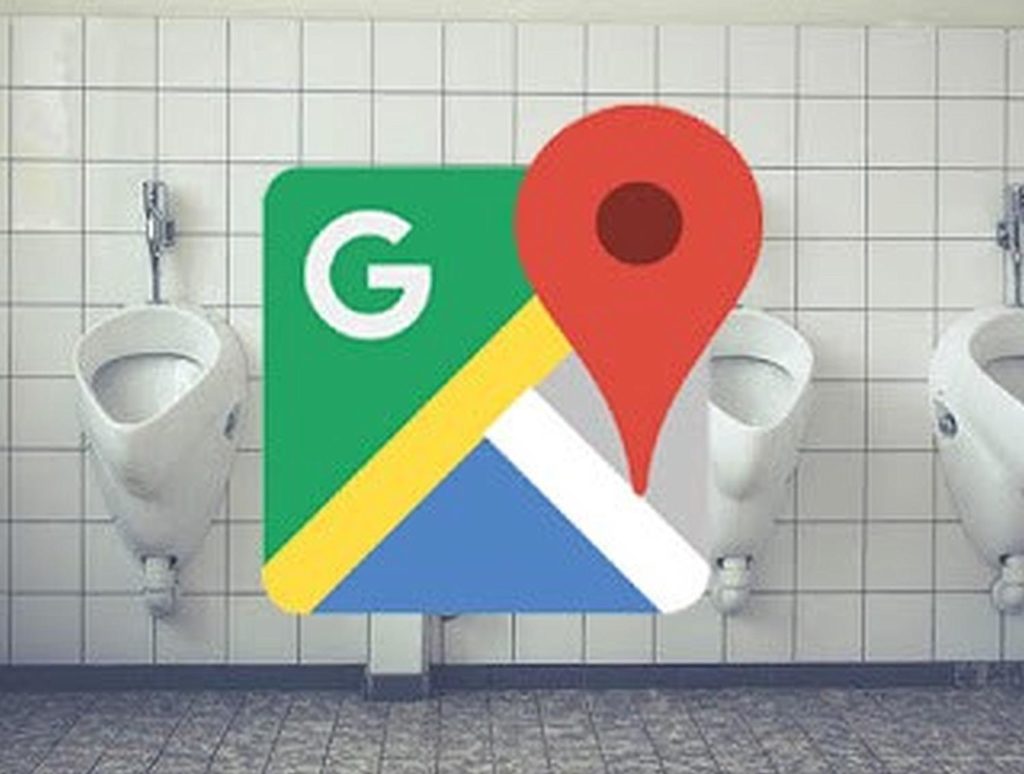 Google Maps Öffentliche Toiletten in der Nähe mit vielen Fotos