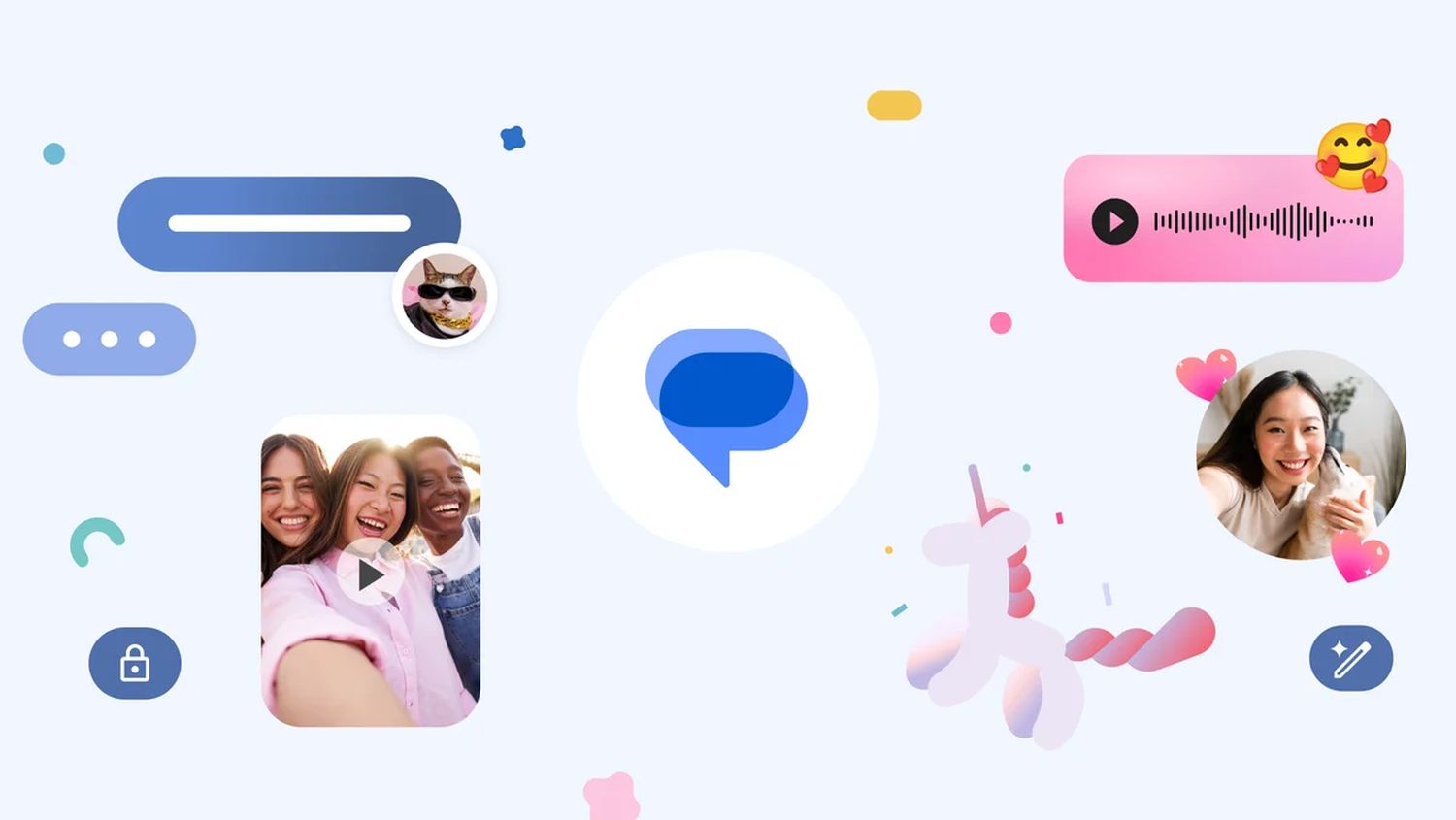 google messages logo cover