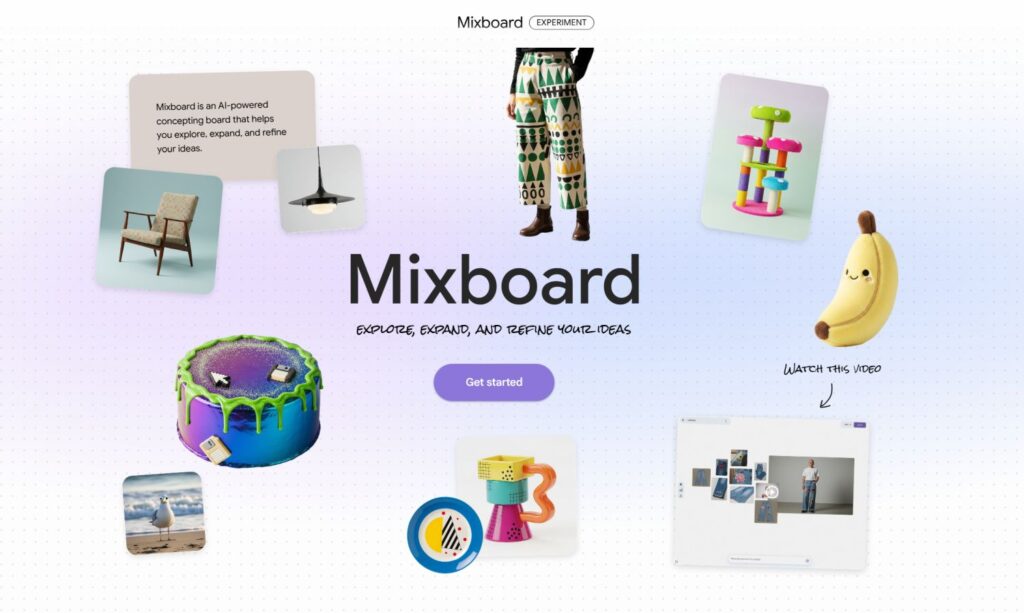 google mixboard