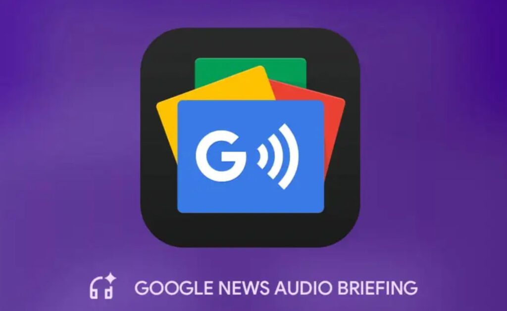 google news audio briefing logo
