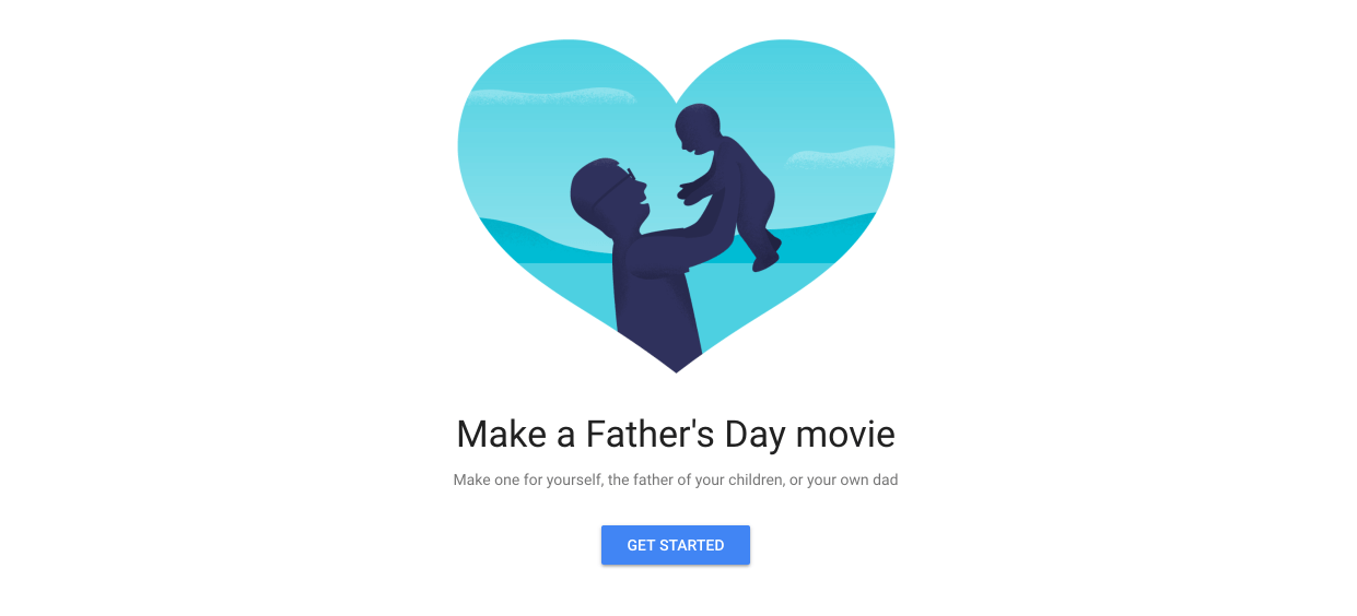 google photos fathers day