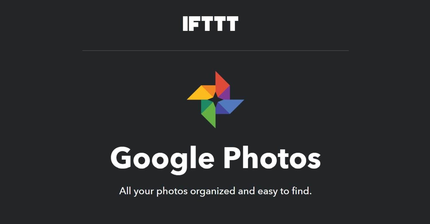 google photos ifttt