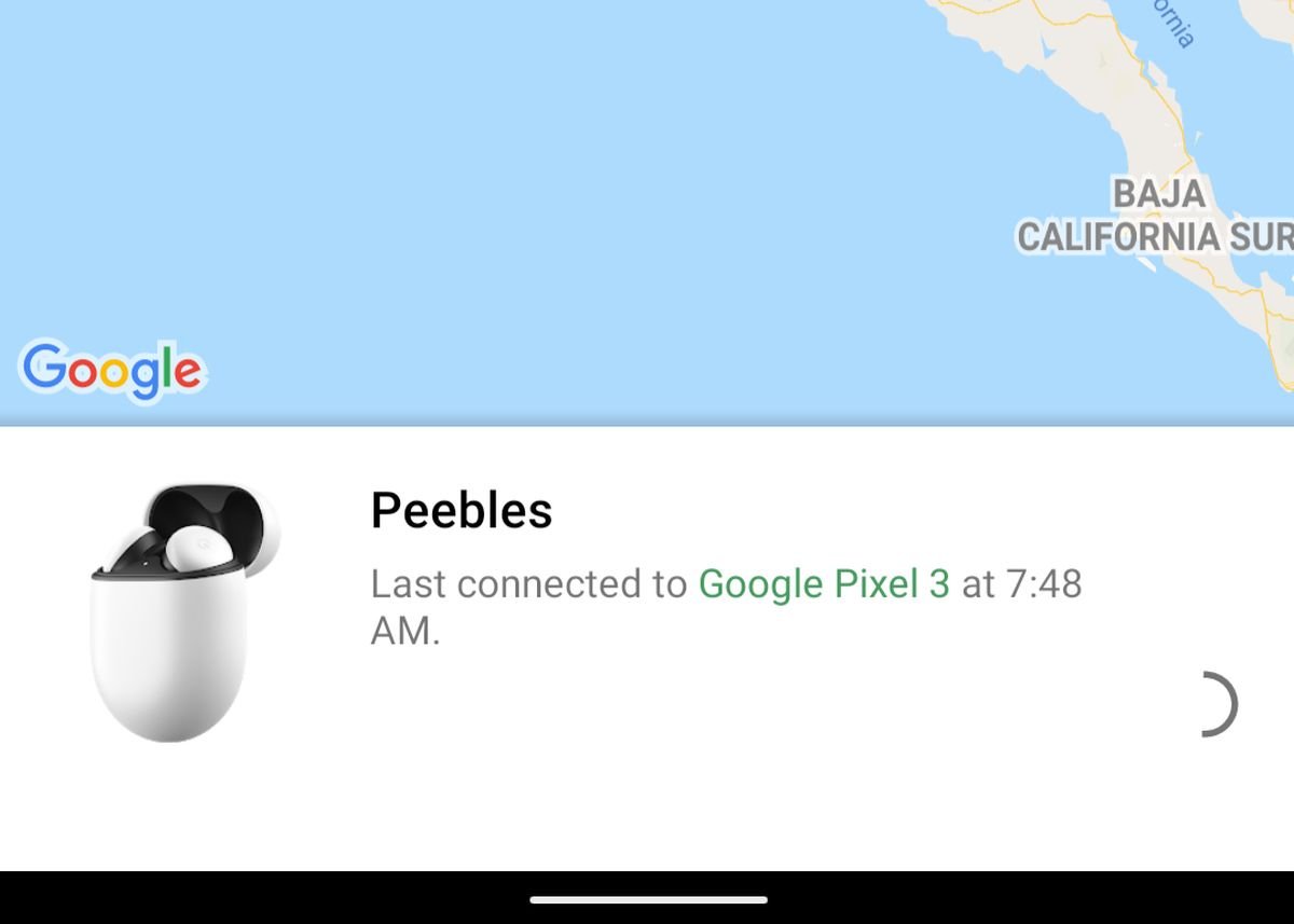google pixel buds 2 find my device