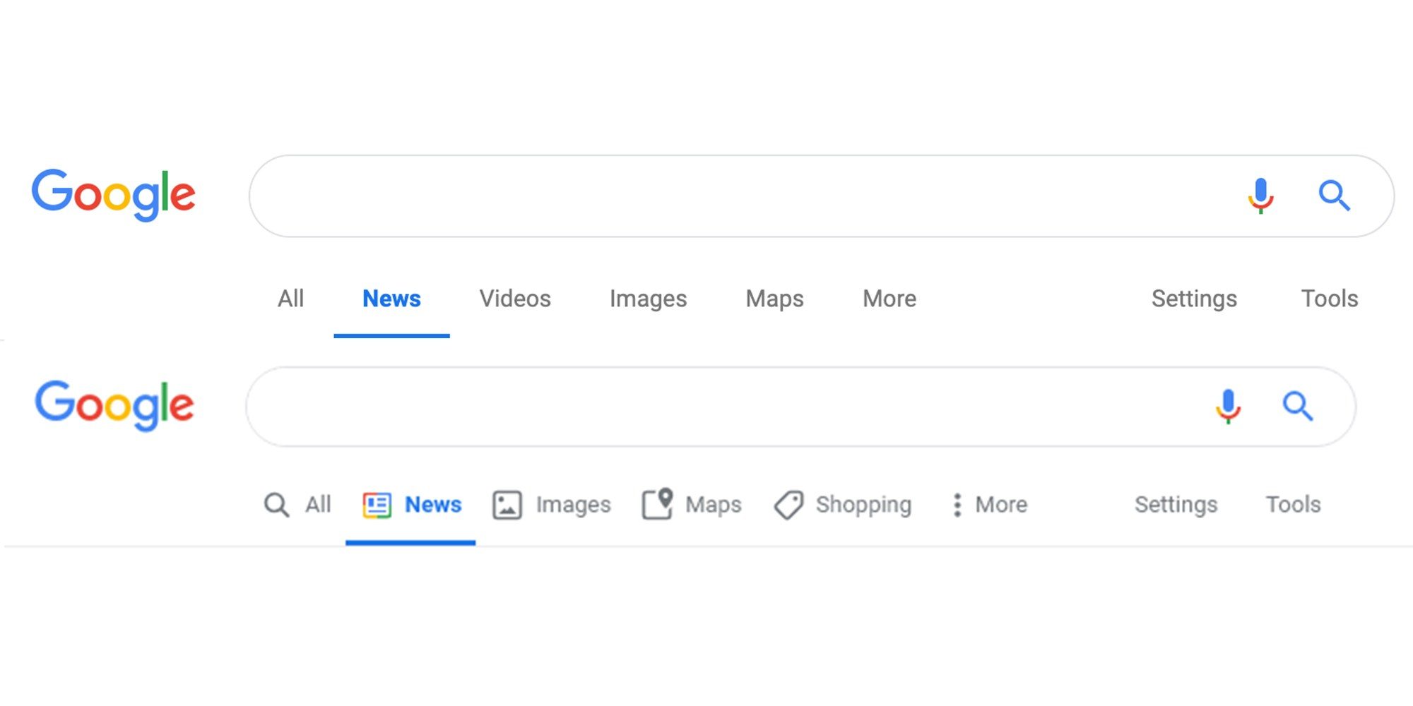 google search material theme