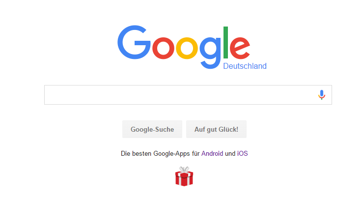 google startseite apps