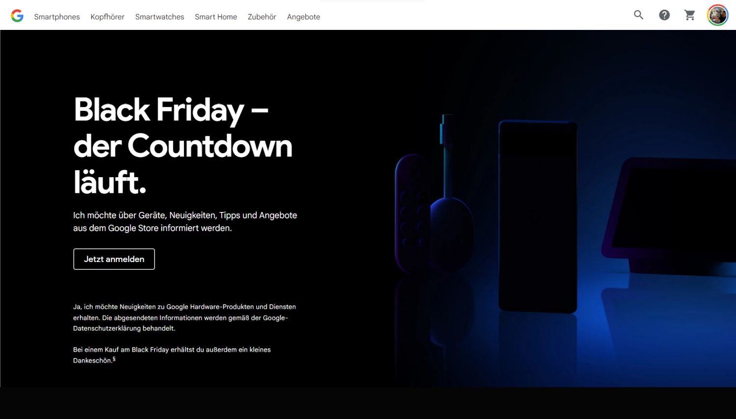 google store black friday cover