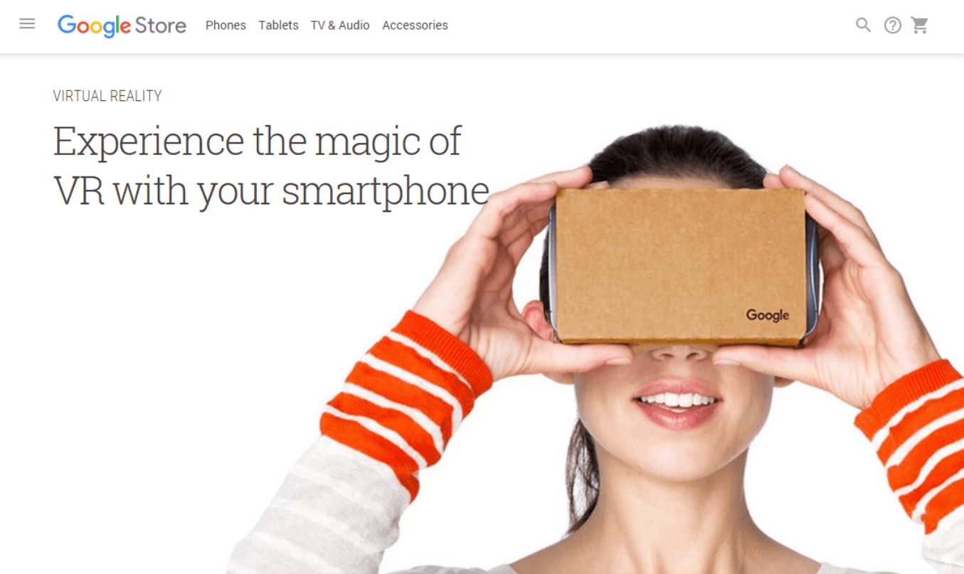 Google Store Virtual Reality