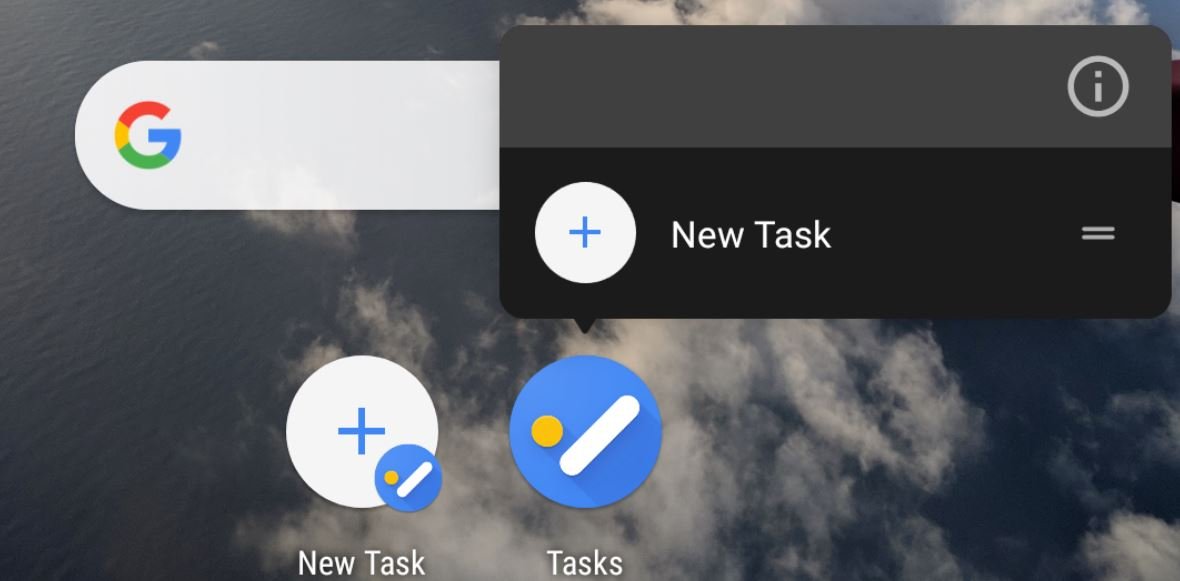 google tasks shortcut