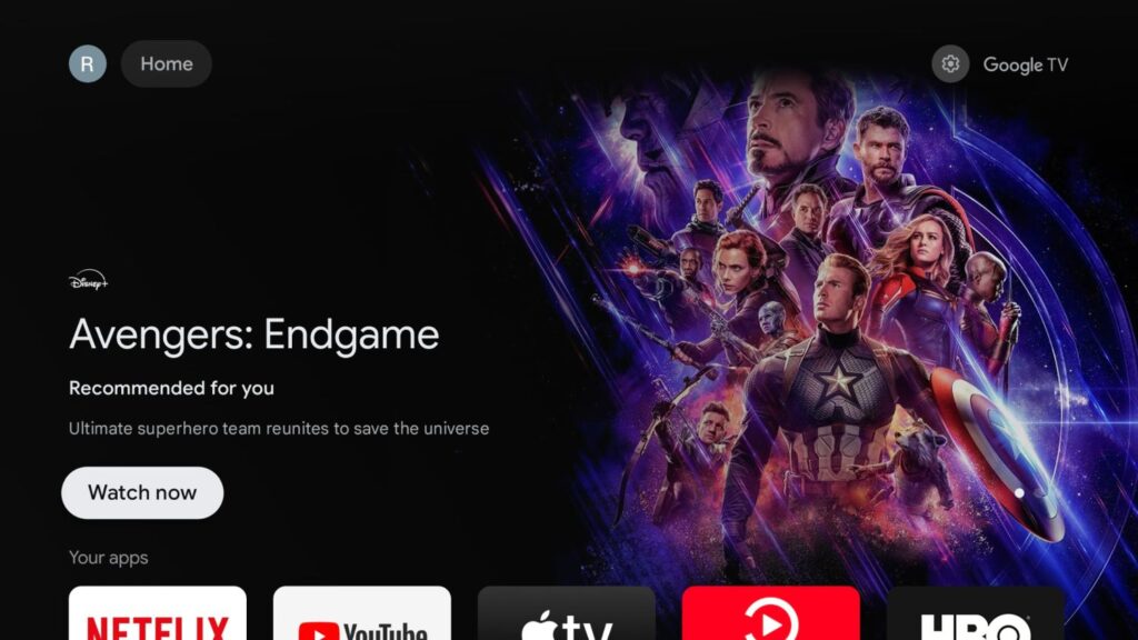 google tv basic mode werbung