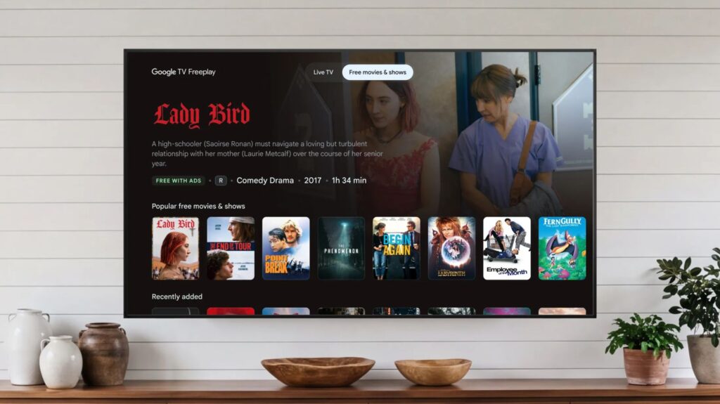 google tv freeplay 1