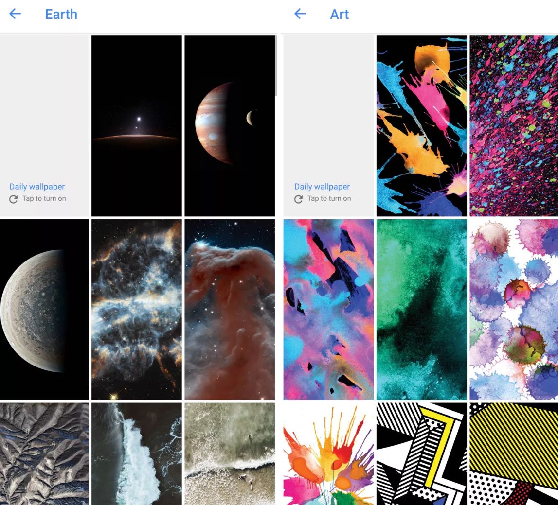 Google Wallpapers Neue Hintergrundbilder Fur Die Pixel Und Alle Anderen Android Smartphones Gwb