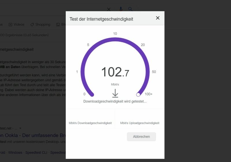 Speedtest: Wie schnell ist meine Internetverbindung? Google bietet zwei