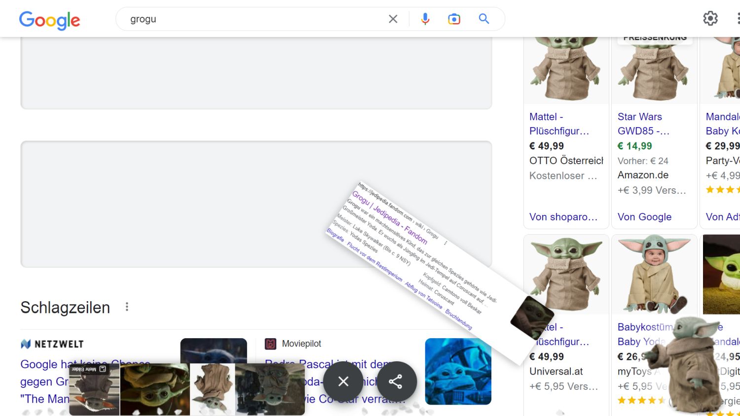 Neue Eastereggs: In der Google Websuche kann man jetzt auch