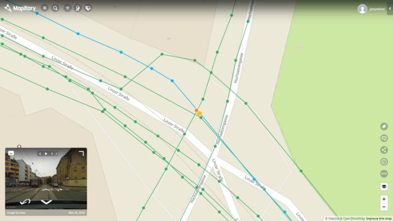 Mapillary statt Google Maps Millionen unverpixelte Straßenaufnahmen
