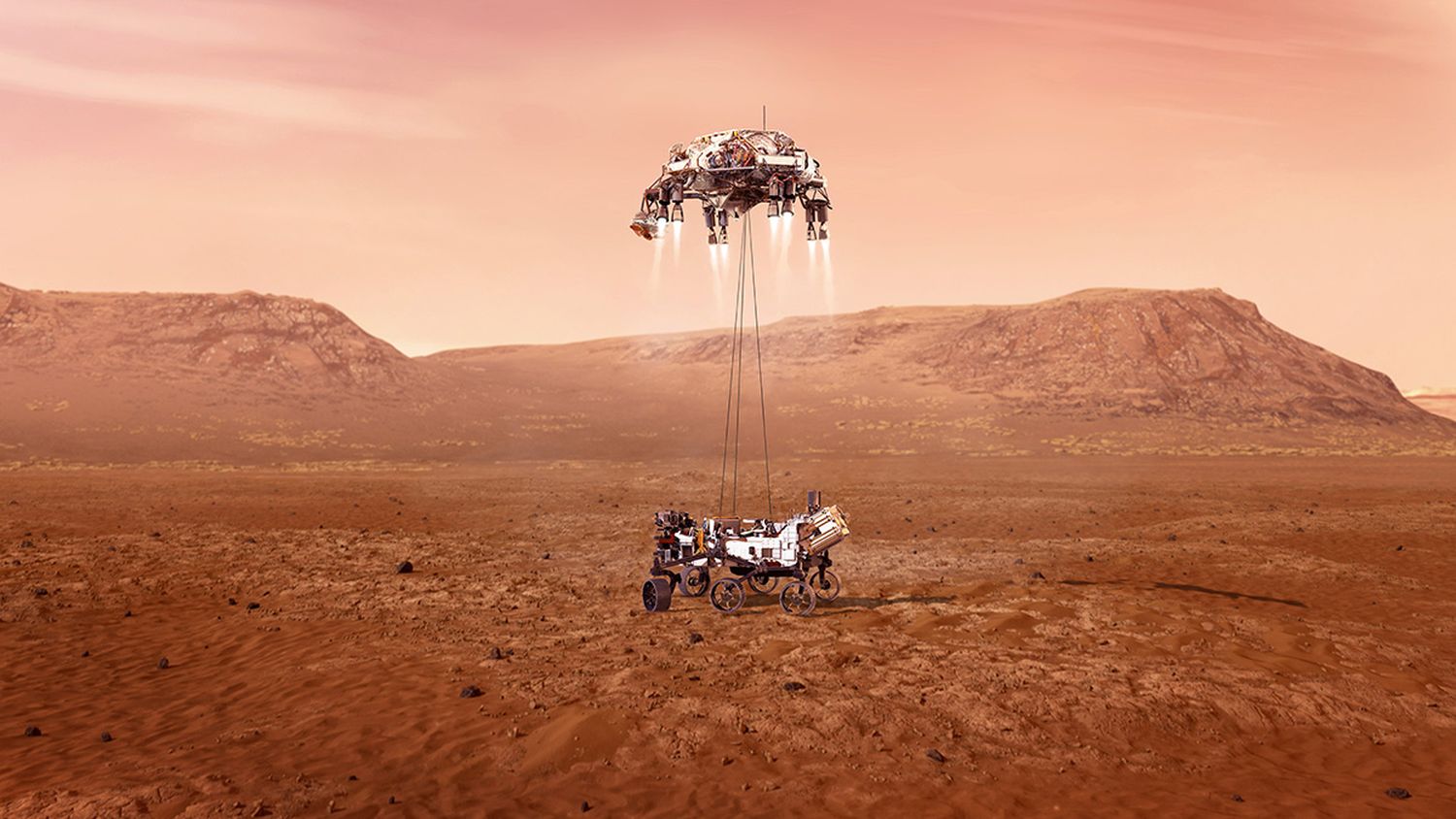 mars 2020 landing