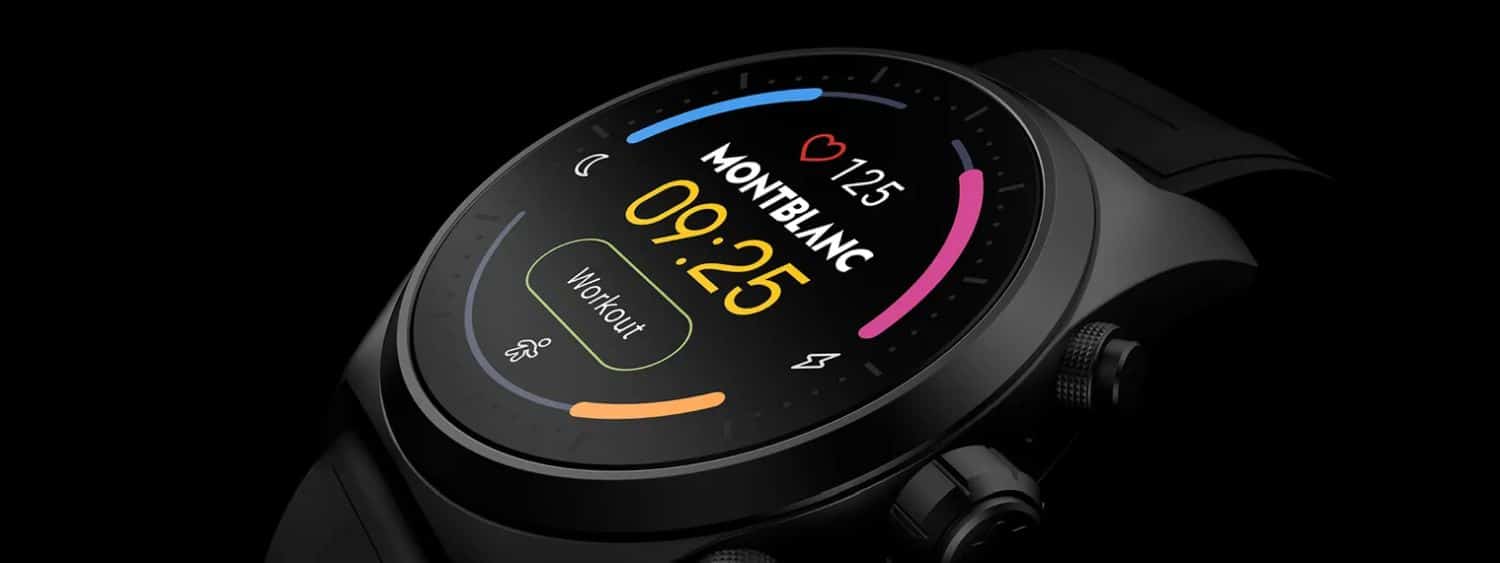 montblanc smartwatch wear os 2
