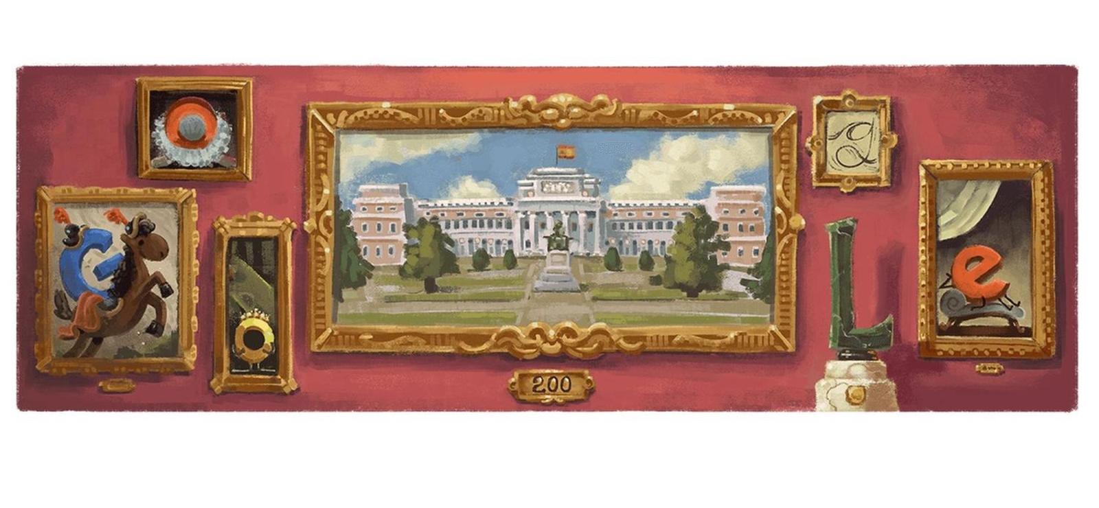 museo del prado 200 jahrestag google doodle