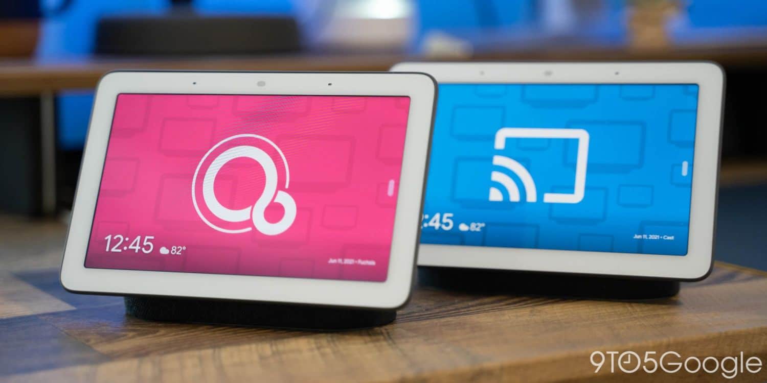 nest hub smart display fuchsia